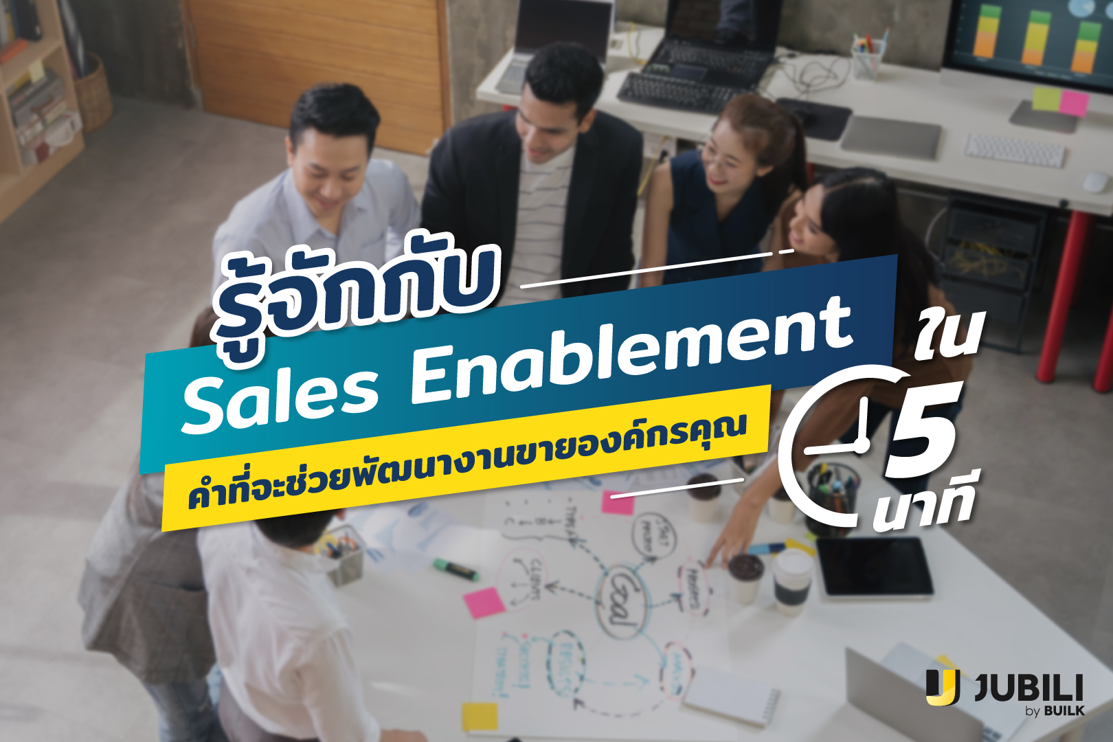 JUBILI by BUILK-โปรแกรม CRM-ระบบ CRM-บริหารทีมขาย-B2B Sales Manageme-Sales Enablement-ประสิทธิภาพงานขาย-บริหารทีมขาย-กระบวนการขาย