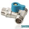 มินิบอลวาล์ว 3 ทาง (ผผผ.) ซันวา Mini Ball Valve (MMM)