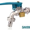 ก๊อกบอลสนามล็อคกุญแจ ซันวา (Lockable Ball Tap With Hose)